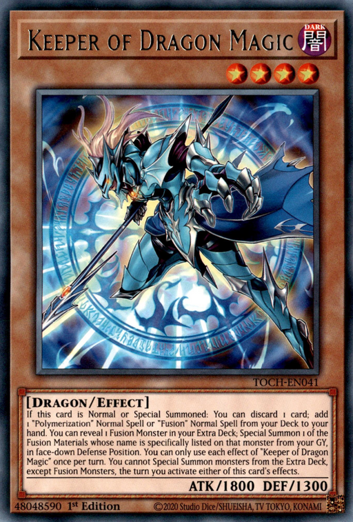 Keeper of Dragon Magic / Rare - TOCH-EN041 - Unlimited