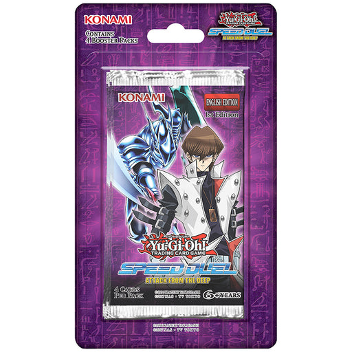 4 Booster Packs (Blisters): Speed Duel Attack from The Deep