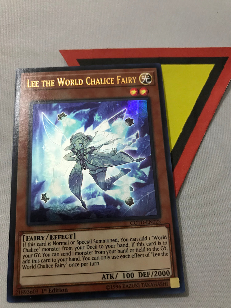 LEE THE WORLD CHALICE FAIRY - ULTRA - COTD-EN022 - 1ST