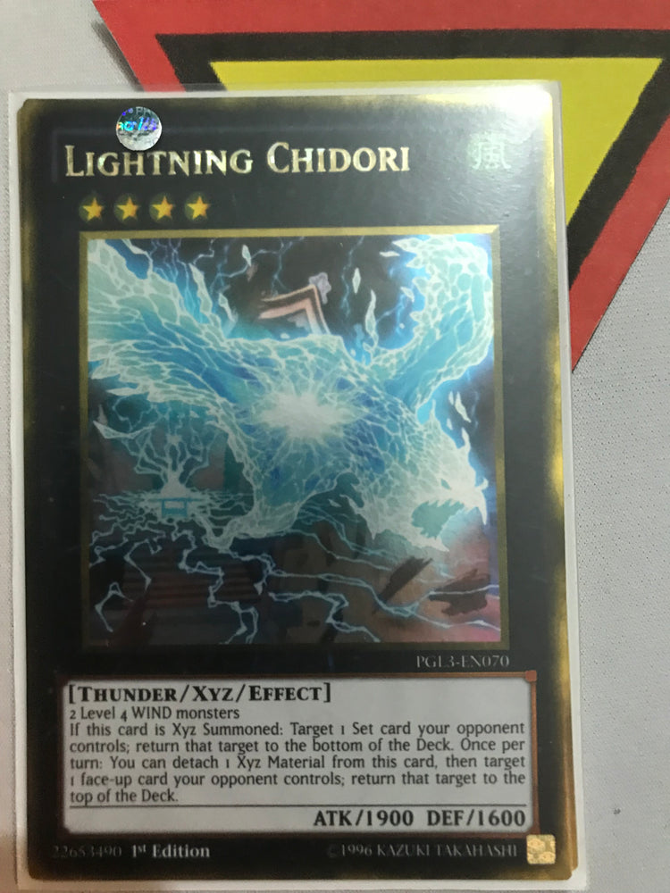 Lightning Chidori / Gold - PGL3-EN070 - 1st