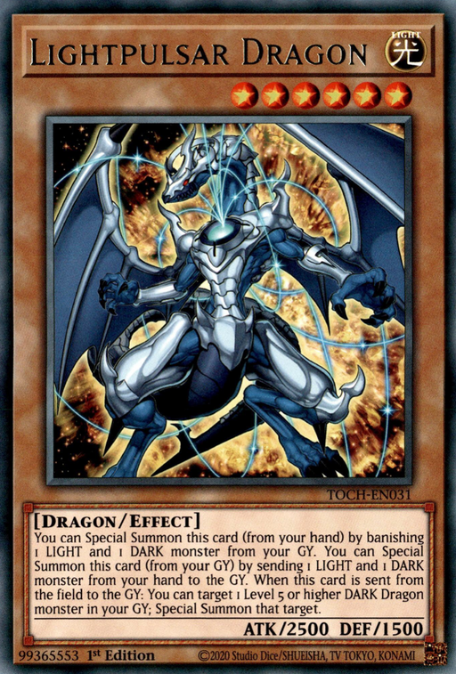 Lightpulsar Dragon / Rare - TOCH-EN031 - Unlimited