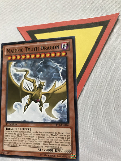 MALEFIC TRUTH DRAGON - STARFOIL RARE - SP14-EN044 - 1ST