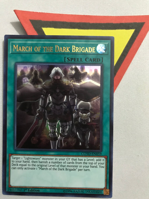 MARCH OF THE DARK BRIGADE - ULTRA - COTD-EN059 - 1ST