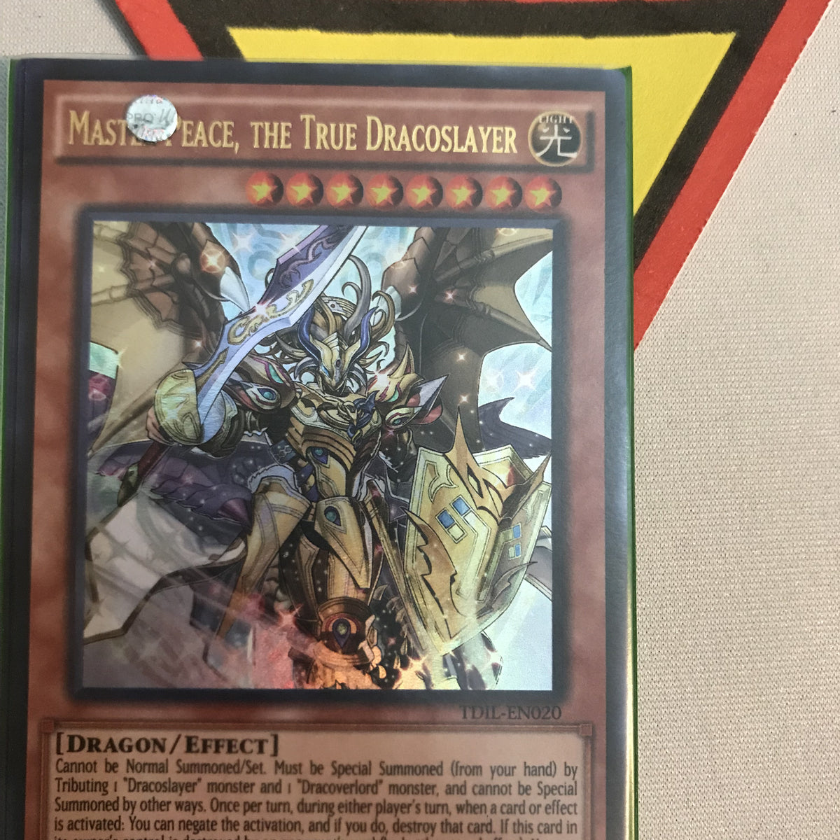 yugioh true draco cards Master Peace, the True Dracoslayer / Ultra - TDIL-EN020