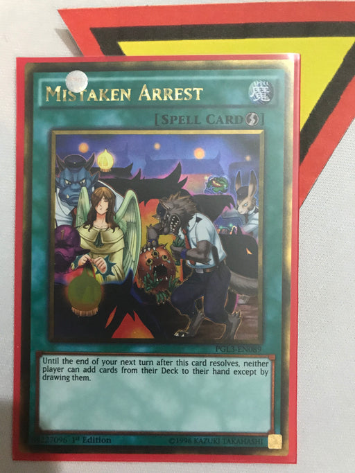 Mistaken Arrest / Gold - PGL3-EN089 - 1st