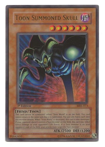 Yugioh! Toon Summoned Skull / Ultra - MRL-073 - MP