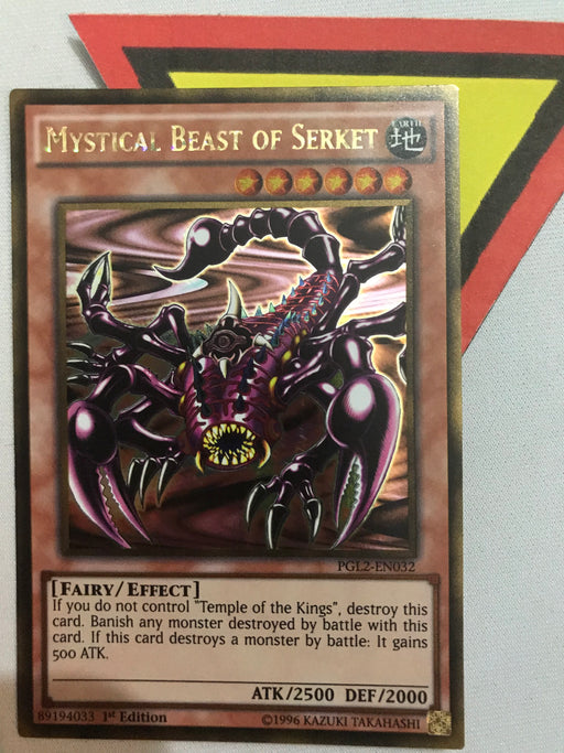 MYSTICAL BEAST OF SERKET - GOLD - PGL2-EN032 - 1ST
