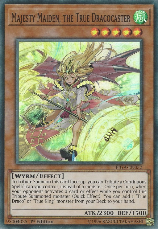 Majesty Maiden, the True Dracocaster / FIGA-EN052 - Super - 1st