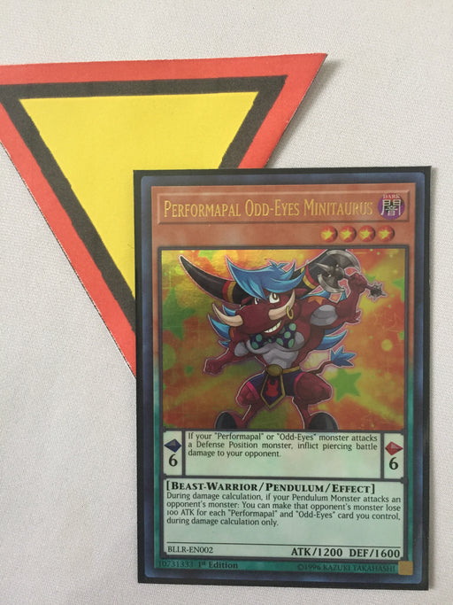 Performapal Odd-Eyes Minitaurus / Ultra - BLLR-EN002 - 1st