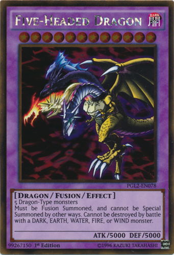 Yugioh! Five-Headed Dragon / Ultra Gold - PGL2-EN078 - 1st