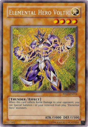 Yugioh! Elemental HERO Voltic / Secret - PP02-EN014