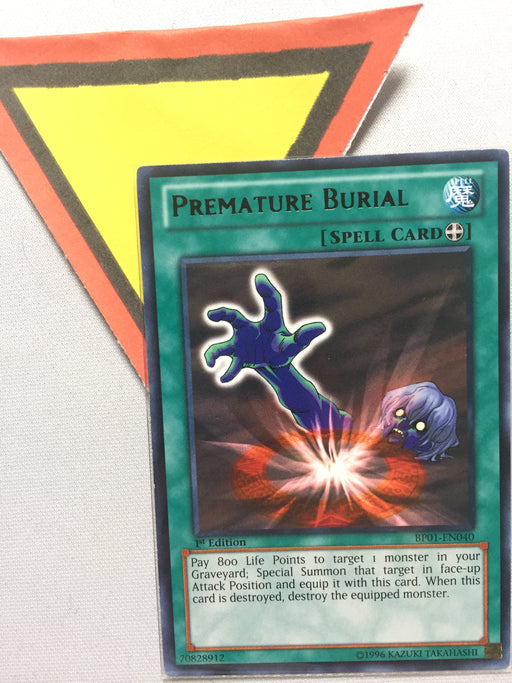 PREMATURE BURIAL - BLACK RARE - BP01-EN040 - 1ST