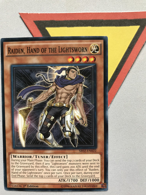 RAIDEN, HAND OF THE LIGHTSWORN - COMMON - SR02-EN022 - 1ST
