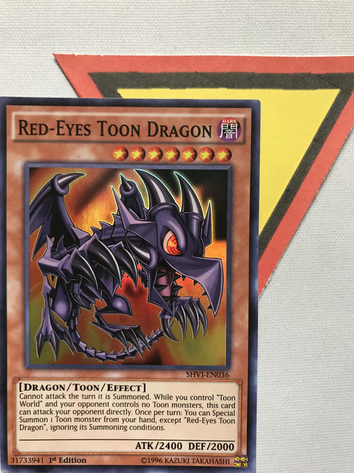 RED-EYES TOON DRAGON - SUPER - SHVI-EN036
