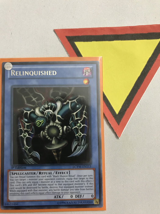 RELINQUISHED - RARE - LCYW-EN113 - 1ST