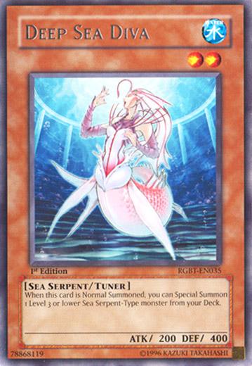 Yugioh Deep Sea Diva / Rare - RGBT-EN035 - 1st