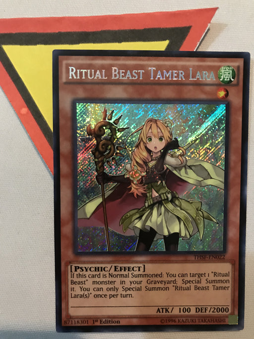 RITUAL BEAST TAMER LARA - SECRET - THSF-EN022 - 1ST