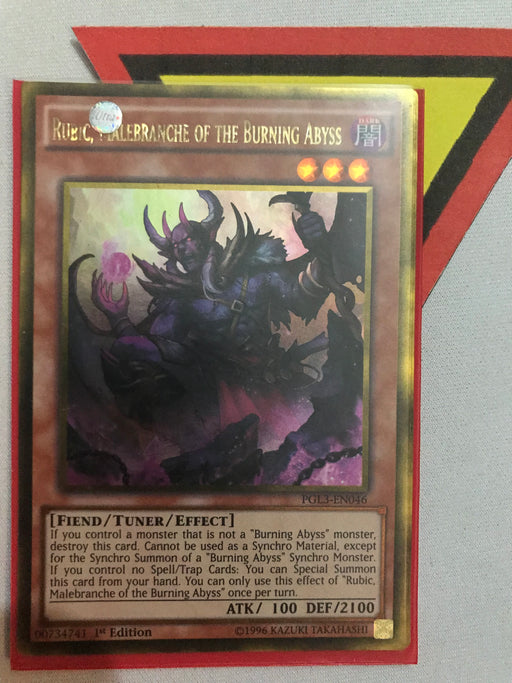 Rubic, Malebranche of the Burning Abyss / Gold - PGL3-EN046 - 1st