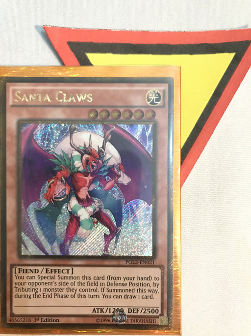 SANTA CLAWS - GOLD SECRET - PGL2-EN021 - 1ST