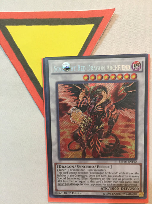 SCARLIGHT RED DRAGON ARCHFIEND - SECRET - MP16-EN140 - 1ST