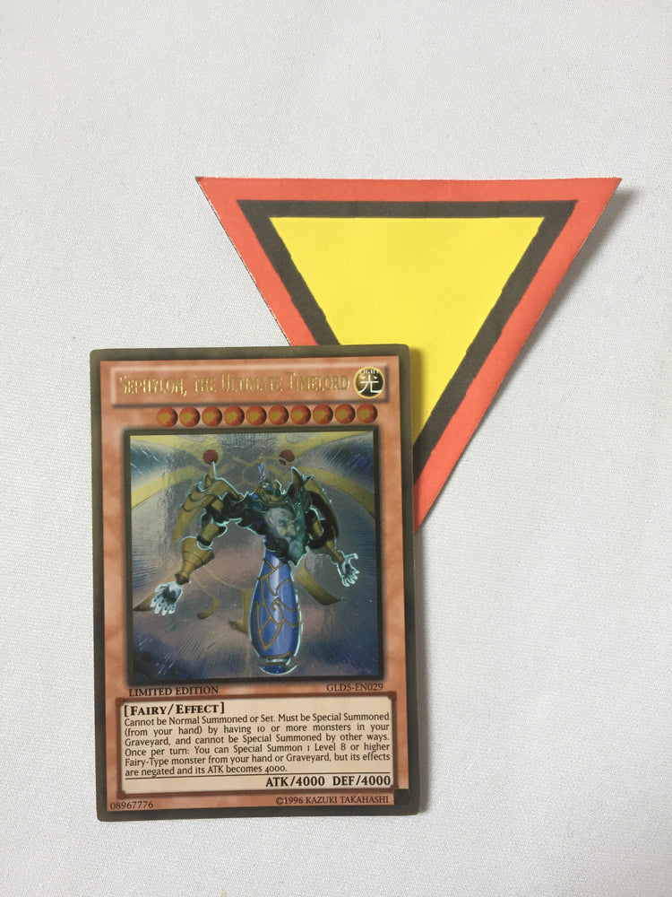 SEPHYLON, THE ULTIMATE TIMELORD - GOLD - GLD5-EN029 - LIMITED