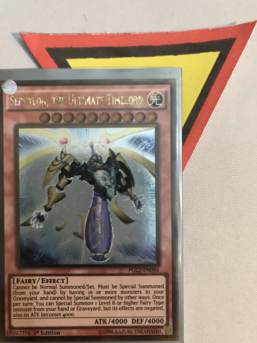 SEPHYLON, THE ULTIMATE TIMELORD - GOLD - PGL2-EN084 - 1ST