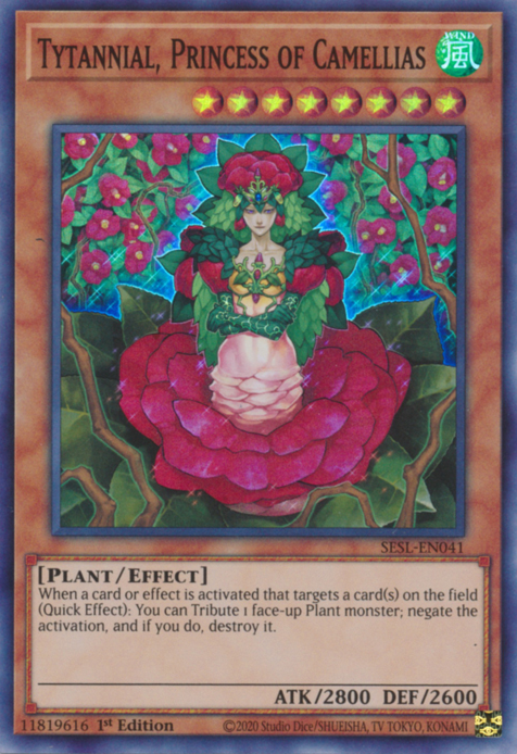 Tytannial, Princess of Camellias / Super - SESL-EN041 - 1st