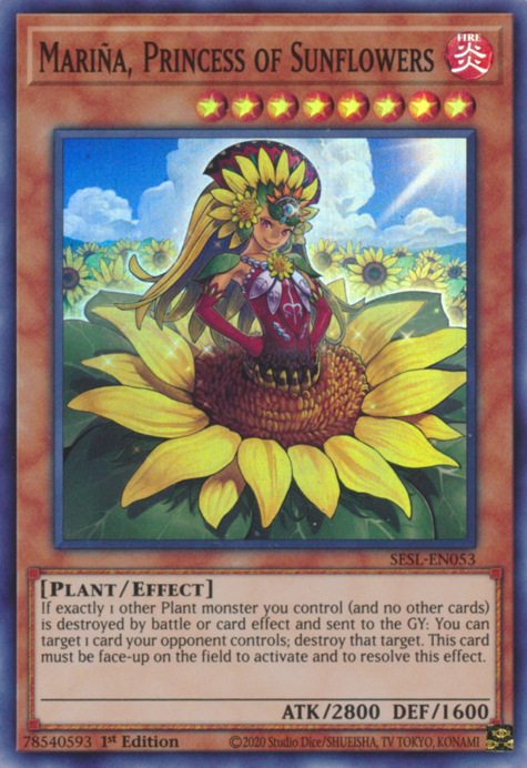 Mariña, Princess of Sunflowers / Super - SESL-EN053 - 1st