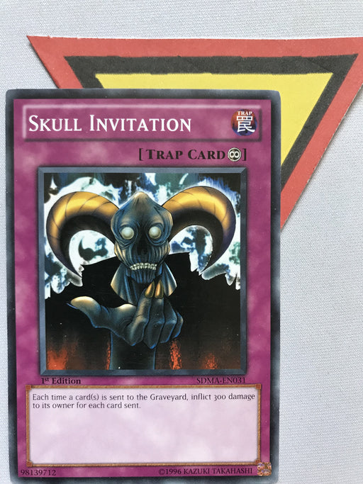 SKULL INVITATION - COMMON - SDMA-EN031 - 1ST