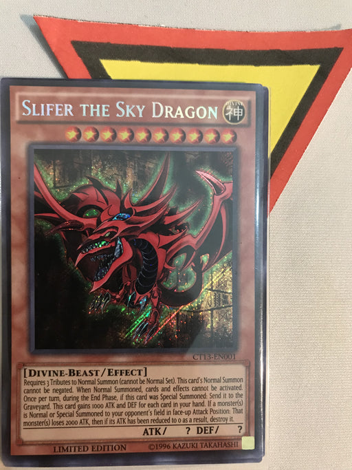 Slifer the Sky Dragon / Secret - CT13-EN001 - Lim
