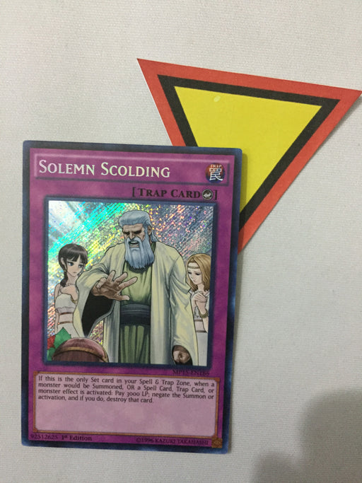 Solemn Scolding - Secret - NECH-EN079 - 1st