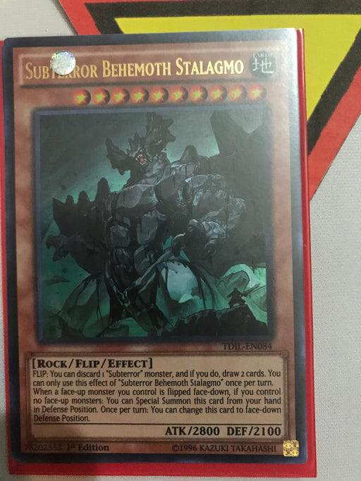 SUBTERROR BEHEMOTH STALAGMO - ULTRA - TDIL-EN084 - 1ST