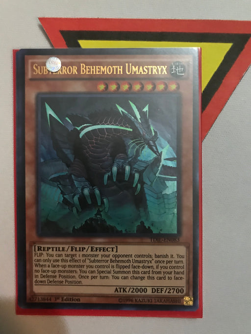SUBTERROR BEHEMOTH UMASTRYX - ULTRA - TDIL-EN083 - 1ST