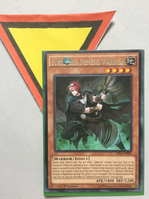 SUBTERROR NEMESIS WARRIOR - RARE - TDIL-EN082 - 1ST