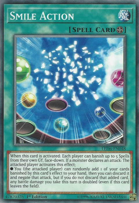 Yugioh Smile Action / Common - LED6-EN048 - 1st