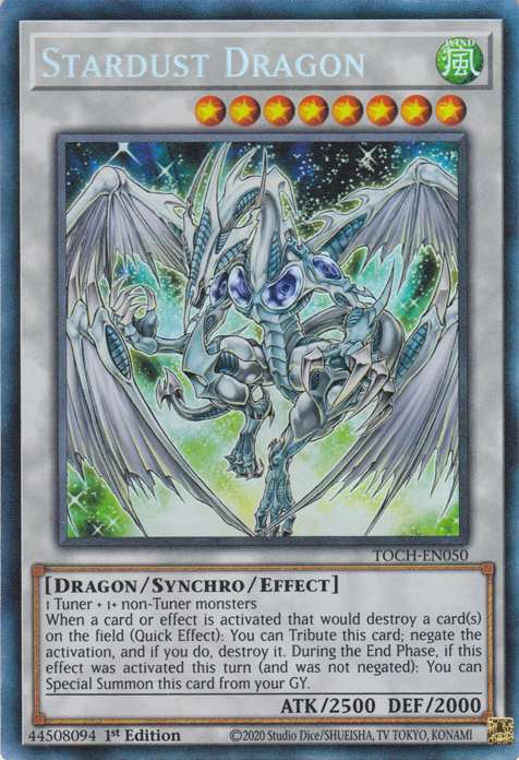 Stardust Dragon / Rare - TOCH-EN050 - Unlimited