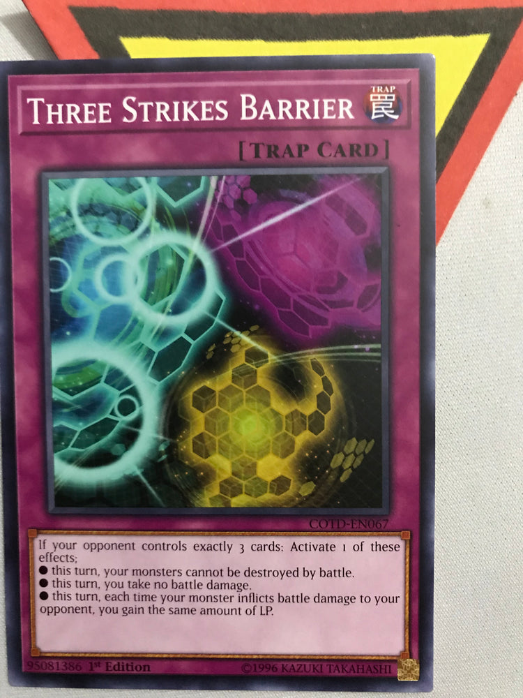 THREE STRIKES BARRIER / COMMON - Various - 1ST