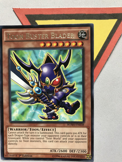TOON BUSTER BLADER - RARE - BOSH-EN038 - 1ST