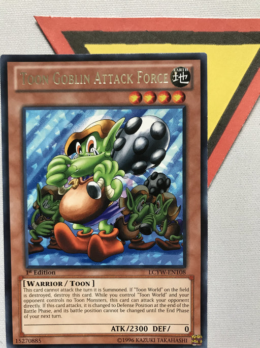TOON GOBLIN ATTACK FORCE - RARE - LCYW-EN108 - 1ST
