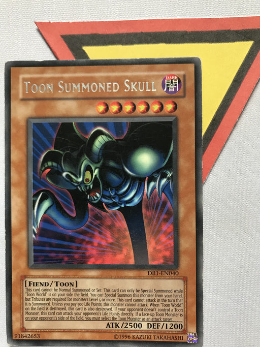 TOON SUMMONED SKULL - RARE - DB1-EN040 - 1ST - LP