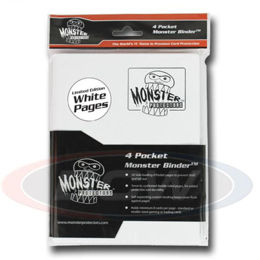 Binder: Monster 4 Pocket Portfolio