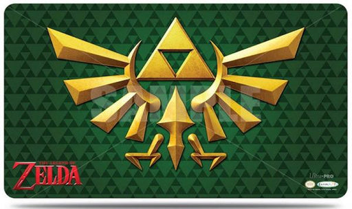 Playmat : Zelda Green Crest + Tube