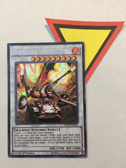 VERMILLION DRAGON MECH - SECRET - INOV-EN081 - 1ST