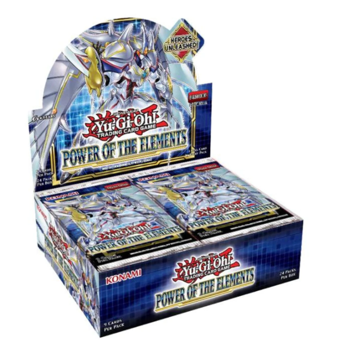 YUGIOH! POWER OF THE ELEMENTS BOOSTER BOX