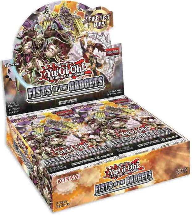 YUGIOH FISTS OF THE GADGETS BOOSTER BOX
