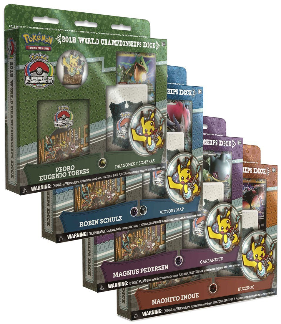 2018 Pokemon World Championships Decks — Transcend Cards