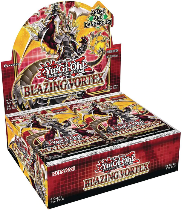 Yu-Gi-Oh Blazing Vortex Booster Box Transcend Cards Yu-Gi-Oh Blazing Vortex Booster Box Transcend Cards