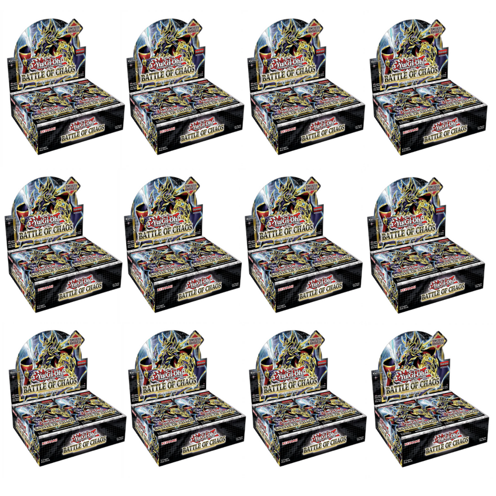 Yugioh Battle Of Chaos Booster box - Case of 12