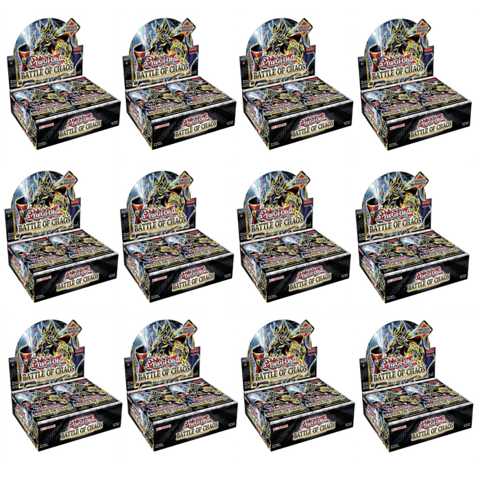 Yugioh Battle Of Chaos Booster box - Case of 12