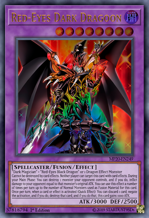 Yugioh! Red-Eyes Dark Dragoon / Starlight - BROL-EN094 - 1st